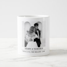 Natal Feliz & Casados - Caneca Personalizada de Na