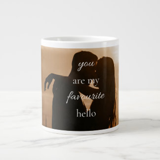 Café Grande Presente de Caneca de Amor de Casal Fofo