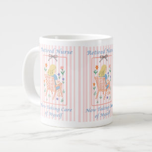 Café Grande Presente de Caneca para Enfermeira Aposentada - Pr