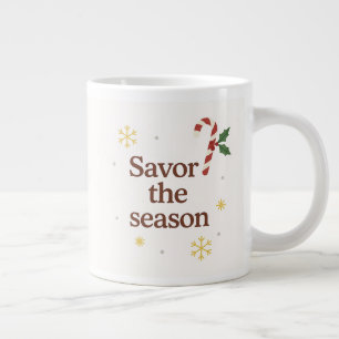 Café Grande Saboreie a Temporada Caneca de Natal Cane de Açú