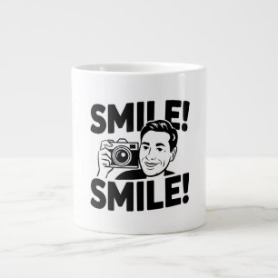 Café Grande "Sorria e Encaixe: Capture a Caneca de Momento"