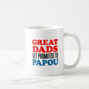 Café Grandes pais promovidos à caneca de Papou