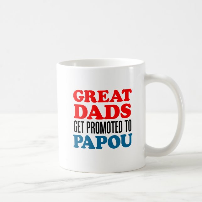 Café Grandes pais promovidos à caneca de Papou (Direita)