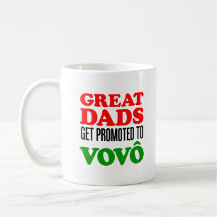 Café Grandes pais promovidos à caneca de Vovo