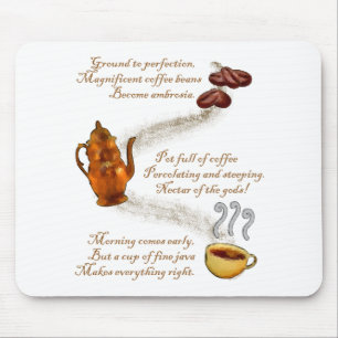 Café Haiku Mousepad