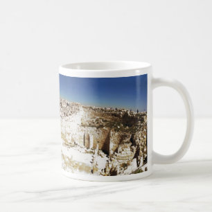 Café Herodion de cima da caneca