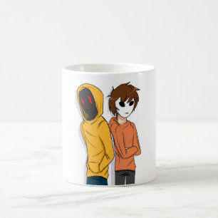 Café Hoodie e caneca de Masky