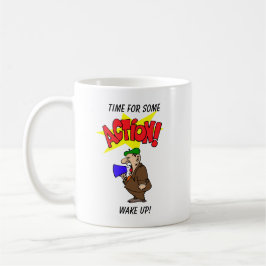 Café Hora de um ACORDAR! Caneca