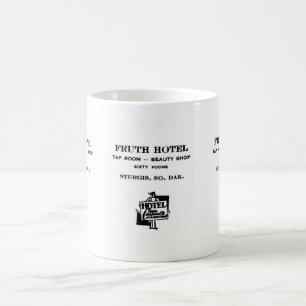 Café Hotel de Fruth, Sturgis, South Dakota, caneca