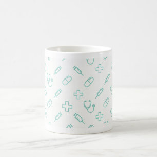 Café Ícones Médicos PNG – Desenho de Caneca Tema Médico