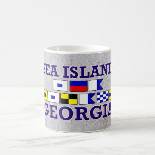 Café Ilha do mar, GA - caneca de Sandy