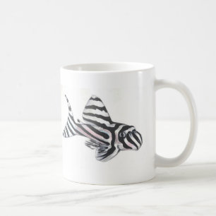 Café Imagem dobro da caneca de Pleco L46 da zebra