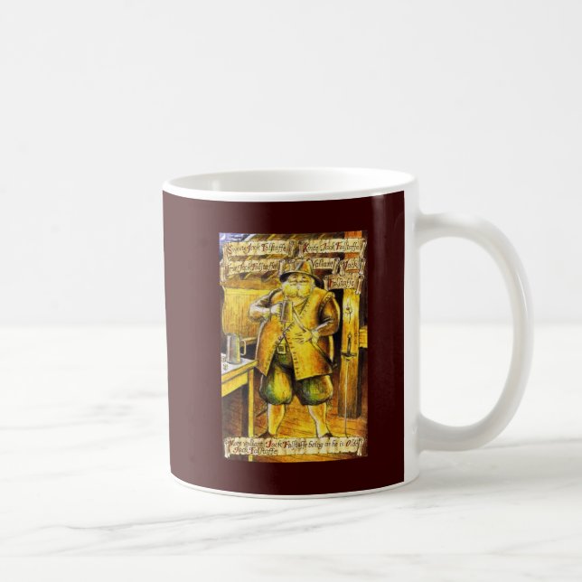 Café Imagens da caneca de Shakespeare Falstaff (Direita)