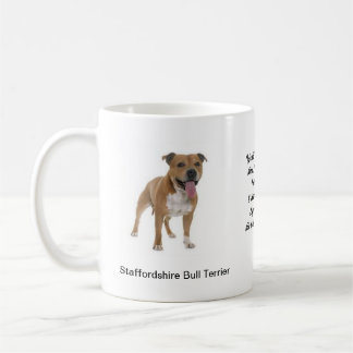 Café Imagens de Staffordshire bull terrier na caneca
