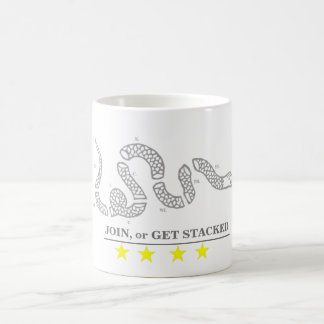 Café Ingressar Ou Obter Caneca de viagem Empilhada