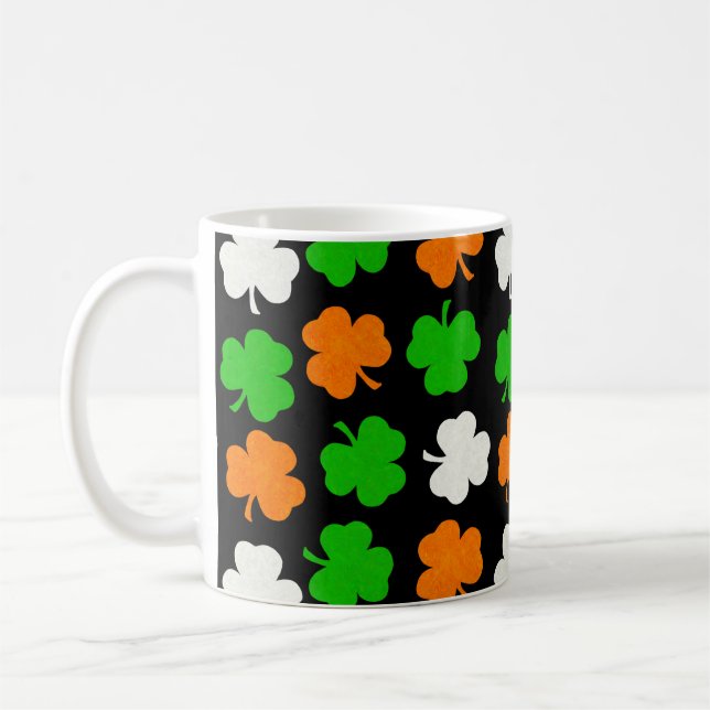 Café Irlanda - Pedra De Papanicolar - Caneca Preta De C (Esquerda)