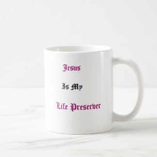 Café Jesus é minha caneca do conservante de vida