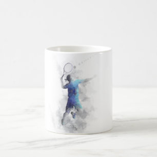Café JOGADOR DE TÉNIS - caneca