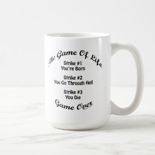 Café Jogo de Boones da caneca da vida