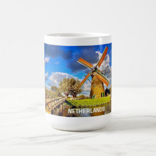 CAFÉ KINDERDIJK, CANECA HOLANDESA DE COFFEE/TEA