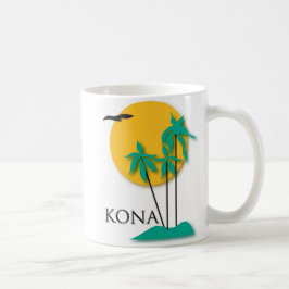 Café Kona, caneca de Havaí