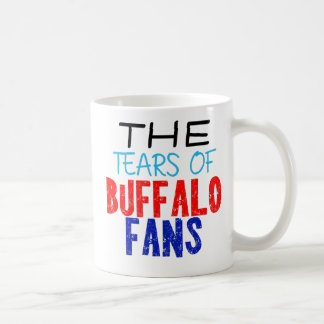 Café lágrimas de fãs de búfalos assaltam caneca esporti
