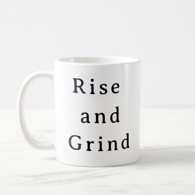 Café lança caneca - Cama de Motivação Elevada e Gr (Esquerda)