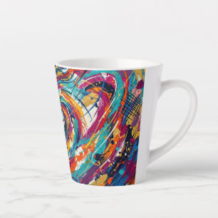 Café Latte Cada gole é melhor com Caneca de Estilo