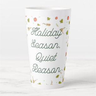 Café Latte Caneca Calma de Inverno – Design Minimalista Aconc