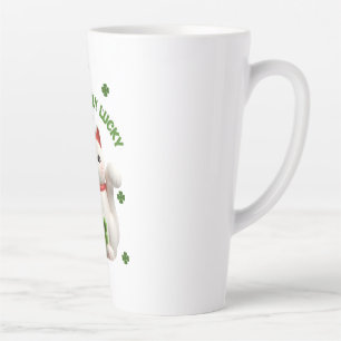 Café Latte Caneca Clássica personalizada de gato, 11 oz
