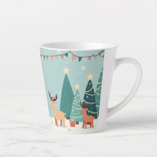 Café Latte Caneca comemorativa de Natal