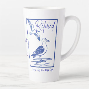 Café Latte Caneca de Aposentadoria para Viajantes