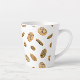 Café Latte Caneca de Biscoito de Chocolate Chip Aconchegante
