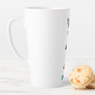 Café Latte Caneca de borboleta!