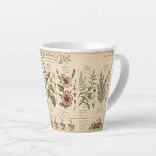 Café Latte Caneca de Ervas Botânicas –