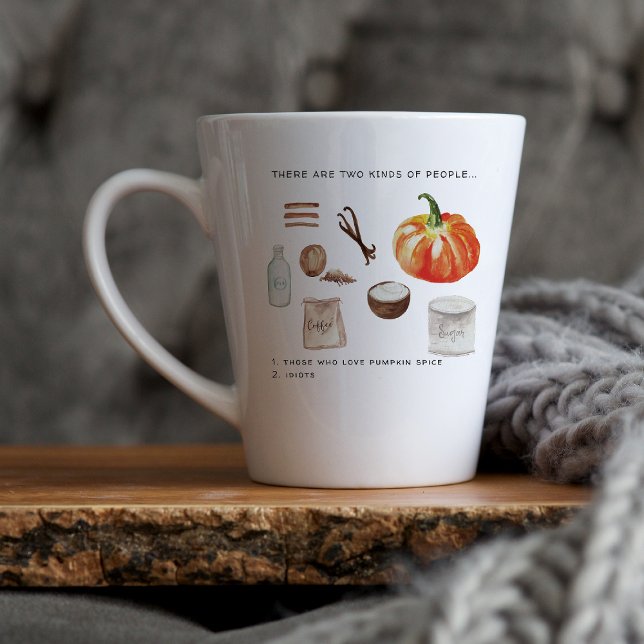 Café Latte Caneca de Latté Amante de Tempero de Abóbora (Criador carregado)