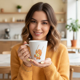 Café Latte Caneca de Leite de Urso