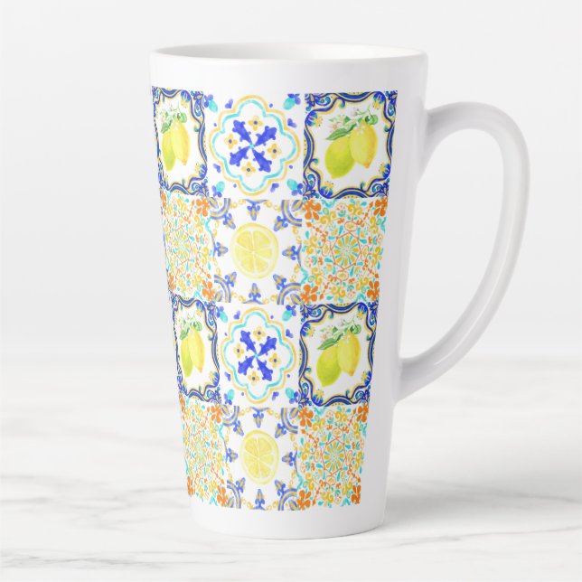 Café Latte Caneca de Limão Italiano (Direita)