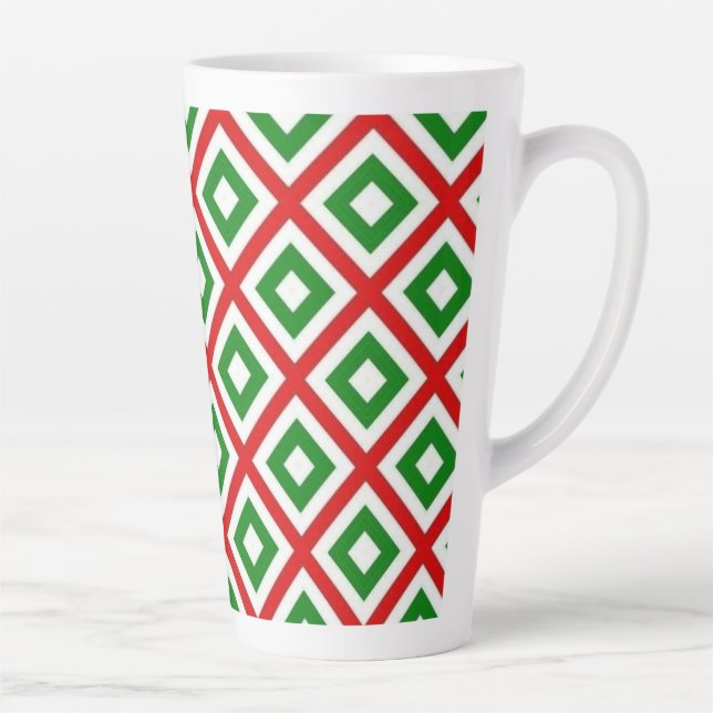 Café Latte caneca de Natal (Direita)