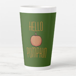 Café Latte Caneca de outono com Ameaça Elevada