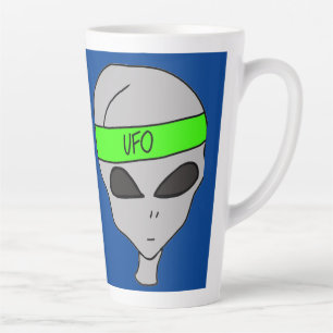 Café Latte caneca de OVNI