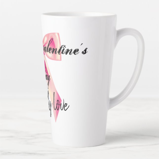 Café Latte Caneca de presente de dia de São Valentim (Direita)