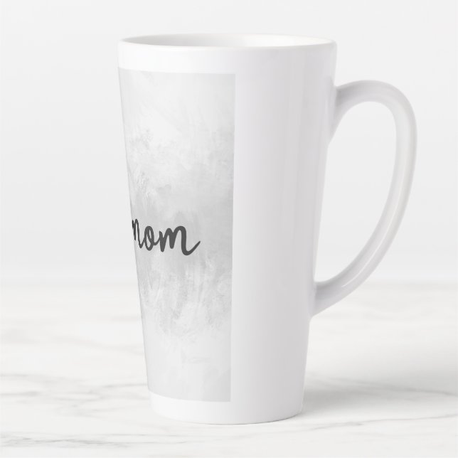 Café Latte Caneca de presente do dia das mães (Direita)