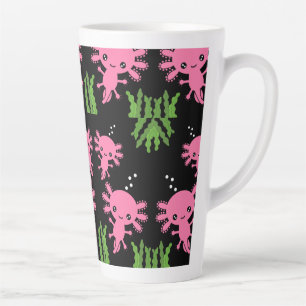 Café Latte Caneca de Salamandra Axolote Exótica