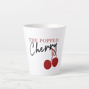 Café Latte Caneca de tarte de cereja