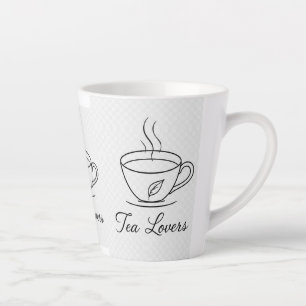 Café Latte Caneca Pequena para Grandes Momentos de Chá