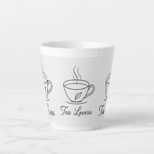 Café Latte Caneca Pequena para Grandes Momentos de Chá