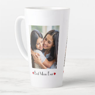 Café Latte Caneca Personalizada Melhor Mãe de Todos os Tempos