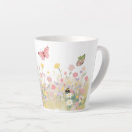 Café Latte Caneca Prado de Verão