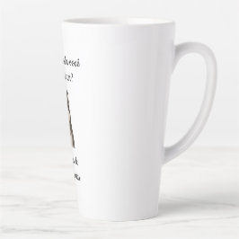 Café Latte Caneca Superpoder de aposentar